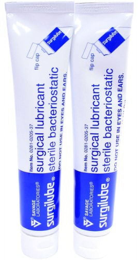 water soluble lubricating agent McKesson Lubricating Jelly - Sterile, Water-Soluble, Oil-Free Lubricant - 4  oz, 12 Count, 1 Pack HSA/FSA Eligible