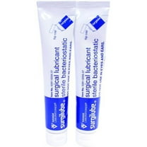 Surgilube Lubricating Jelly Sterile - 4.25 oz Flip Top Tube - Pack of 2 Tubes