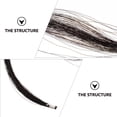 thumbnail image 4 of 2 Écheveaux Naturels Violon Nœud Cheval Poil Accessoires d'Instrument pour Violon Nœud, 4 of 5