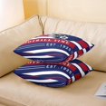 thumbnail image 3 of Football Throw Pillow Cover 16x16 Inch,Blue Red Geometric Pillow Cover for Football Lover Bed Sofa,Ball Game Decorative Pillow Cover,Teamwork Sports Themed Cushion Cover, 3 of 6