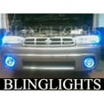 thumbnail image 2 of For 2000 2001 2002 2003 2004 Subaru Outback Halo Foglamps Angel Eye Fog Lamps Driving Lights Kit, 2 of 4