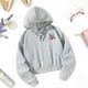 thumbnail image 2 of Sudadera con capucha y cordón para mujer, ropa versátil, Tops, moda SG, 2 of 8