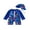 Blue Dinosaur, variant on BemeyourBBs Toddler Baby Boy One Piece Swimsuit Kids Infant Bathing Suit Long Sleeve Rash Guard Half Zipper Dinosaur Swimwear Sunhat Set UPF 50