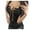 Black, variant on MRULIC womens t shirts Women Chain Lace-up Sexy Low Cut Club Vest Tops Ladies Deep V Neck Shirts Womens t shirts Black + US:12-14