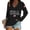 Black, variant on American Flag Shirts for Women 4th of July T Shirt USA Stars Stripes Patriotic Tops Casual Long Sleeve Tees Sky Blue M