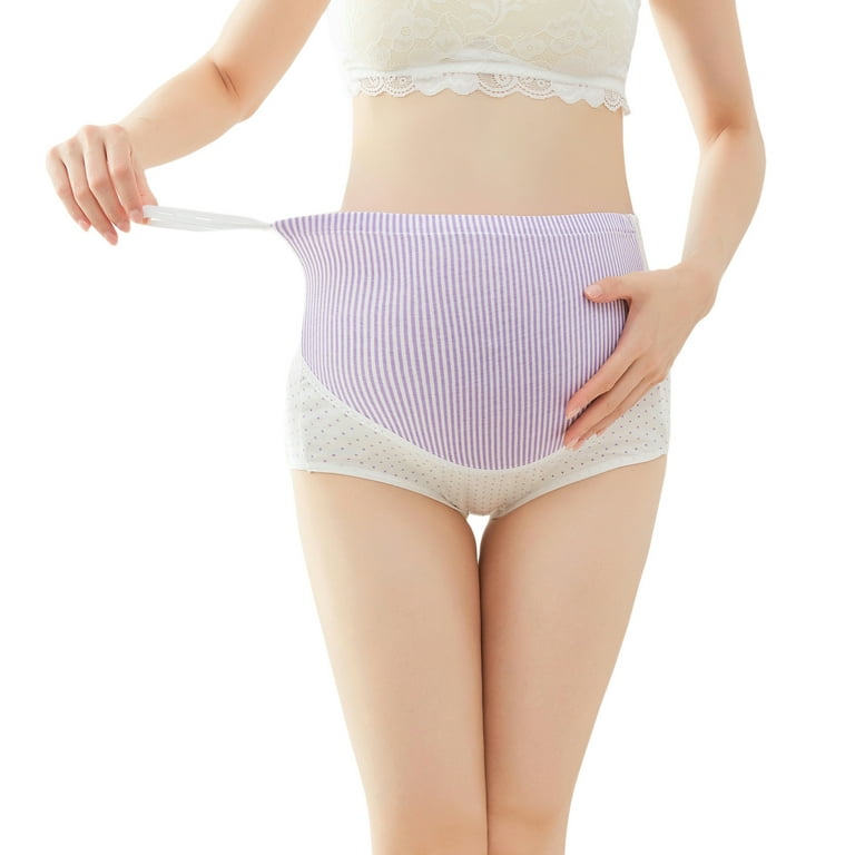 Spdoo Women's Over The Bump Maternity Underwear High Waist Full