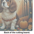 thumbnail image 5 of Carolines Treasures DAC1033LCB 15 x 12 in. Unisex Cavalier Spaniel Fall Glass Cutting Board - Large, 5 of 5