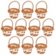 thumbnail image 5 of 10 unids Mini canastas Rattan Woven Cestas Decoraciones para el hogar Cestos de galletas de caramelo, 5 of 5