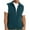 Teal, variant on DailyWear Mens Full-Zip Plush Polar Fleece Vest
