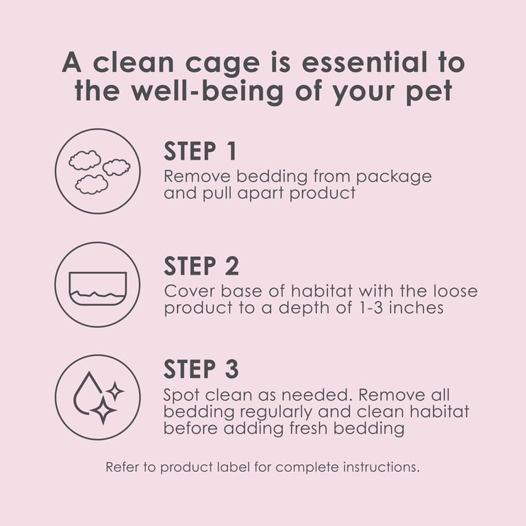 Kaytee Clean & Cozy Colors Plum Small Animal Bedding photo 7