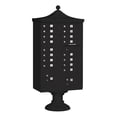 thumbnail image 2 of Regency Decorative Cluster Box Unit with 16 Doors and 2 Parcel Lockers in Black with USPS Access Type III, 2 of 3