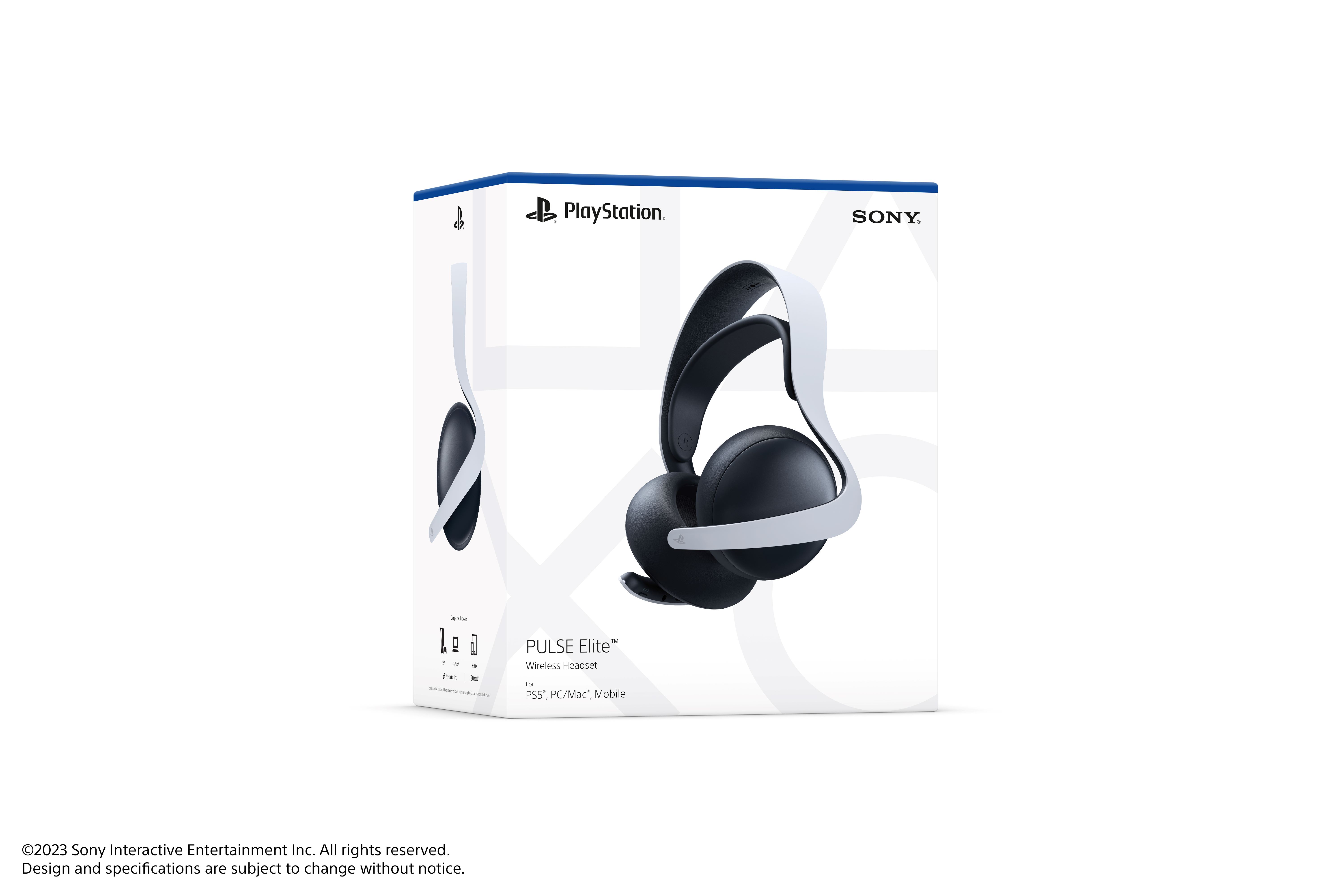 Audífonos Inalámbricos PlayStation PULSE Elite - Blanco 7