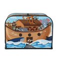 thumbnail image 2 of Fotbe Animals on Noah's Ark for Four Slice Toaster Cover, Fingerprint Protector, Super Soft Appliance Cover And Dust Cover,Bread Dust Cover & Fingerprint Protection, 2 of 7