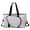 white, variant on Badminton Sports Duffel Bag,with Separate Shoe Compartment and Racket Pocket,Adjustable Strap Ideal for Gym Badminton Travel and Daily Use
