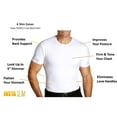thumbnail image 6 of Insta Slim Big & Tall Compression Crew Neck Shirt TS0001BT, 6 of 12