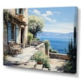 thumbnail image 2 of Designart "Retreat in Cannes French Riviera Serenity I" Nautical & Beach Canvas Art Print, 2 of 5