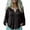 Black, variant on Ethnic Boho T-shirts for Women Cotton Linen Long Sleeve Front Button Up Blouses Ladies Daily Wear Vneck Tops