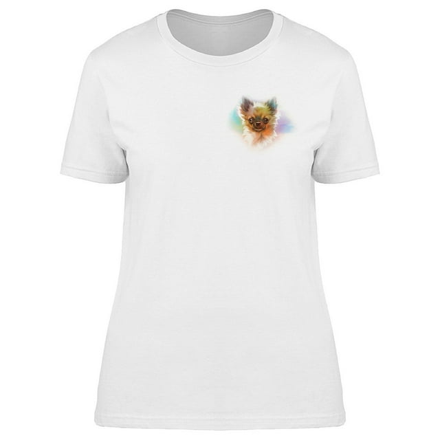 Cool Watercolor Chihuahua Tee Women's -Image by Shutterstock