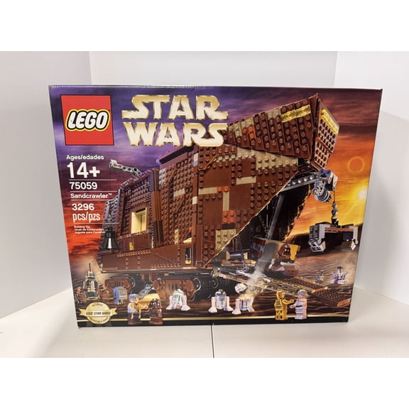 LEGO Star Wars Sandcrawler 3296 Piece Building Set 75059