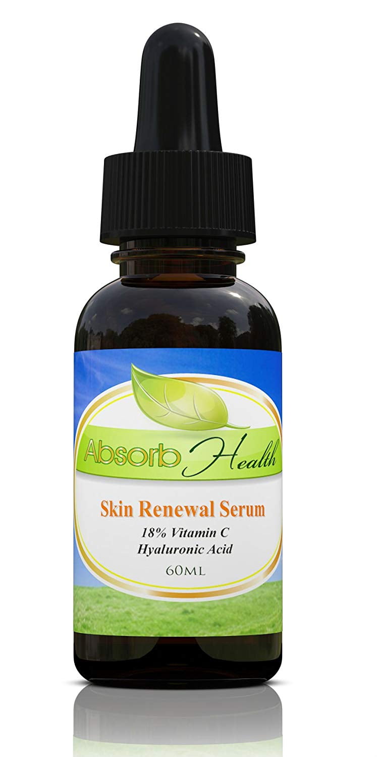 Absorb Health Vitamin C Serum 18 with Hyaluronic Acid 72 Organic 95