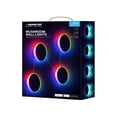 thumbnail image 6 of Monster RGBIC Smart LED Wall Light Panels, 4 Pack, Gaming Wall Lights with Music Sync, App & Voice Control, Works with Alexa & Google, 6 of 10