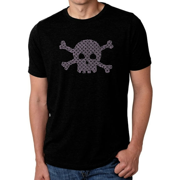 Men's Premium Blend Word Art T-shirt - XOXO Skull