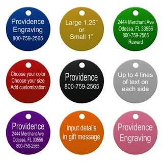 Providence engraving dog tags sales