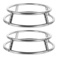 thumbnail image 1 of 2PCS Round Pot Rack Stainless Steel Heat Insulation Pot Holder Accessory, 1 of 5