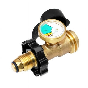 INTBUYING Propane Tank Adapter Converts POL LP Tank Valve to QCC1/Type1 with Propane