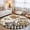 Off-White, variant on Retro Cartoon Chef Washable Area Rug 2 x 3 ft Vintage Break Farmhouse Traditional Food Rustic Soft Non Slip Rugs Stain Repellent Indoor Felt Carpet for Living Dining Room Bedroom Home Office