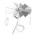 thumbnail image 3 of jifeng Christmas Decor Rotating Candle Tea Light Holder Candlestick Heart Shape, 3 of 7
