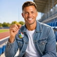 thumbnail image 4 of National Flags Football Keychain, 5 PCS Soccer Keychain, Soccer Ball Key Chain, Soccer Key Chains for Men's Backpack, Sports Souvenir Carnival Reward Keychains, 4 of 6