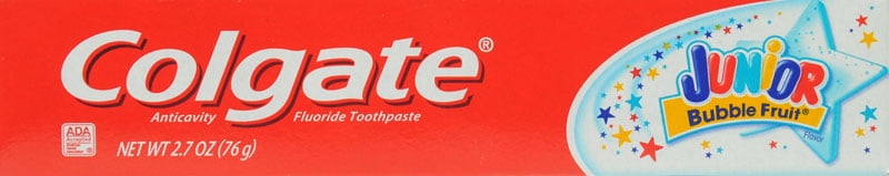 Colgate Junior 2.7 Oz. Bubble Fruit Fluoride Toothpaste
