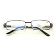 thumbnail image 5 of Men Metal Rectangle Computer Reading Glasses - Reduce fatigue, strain, & dry eye reader, 5 of 7