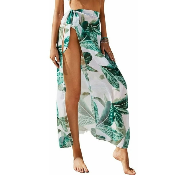 Envolturas largas de playa,Envolturas largas de playa para playa Pareo Traje de baño para mujer Cubrir para mujeres Funcionalidad de alta precisión