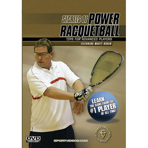 Secrets Of Power Racquetball: Tips For Advanced Players (DVD), Sportvideos.Com, Sports & Fitness
