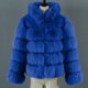 thumbnail image 5 of Pntutb Mujeres Damas Cálido Faux Furry Coat Chaqueta Invierno Sólido Cuello en V Prendas de abrigo Flash Picks Pntutb Pntutb-6999, 5 of 5