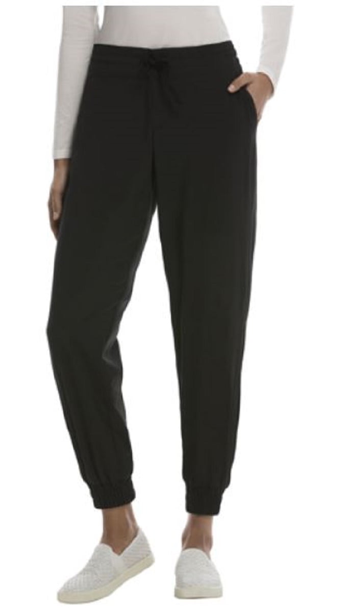 32 Degree Women's Jogger Pant (Black Solid, Medium) - Walmart.com