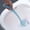 Blue-BU-clearacne, variant on Dyegold Toilet Bowl Brush with Dual Head Rubber and Slit Brush Deep Cleaning Bathroom Scrubber with Long Handle for Corner Sink Bathtub