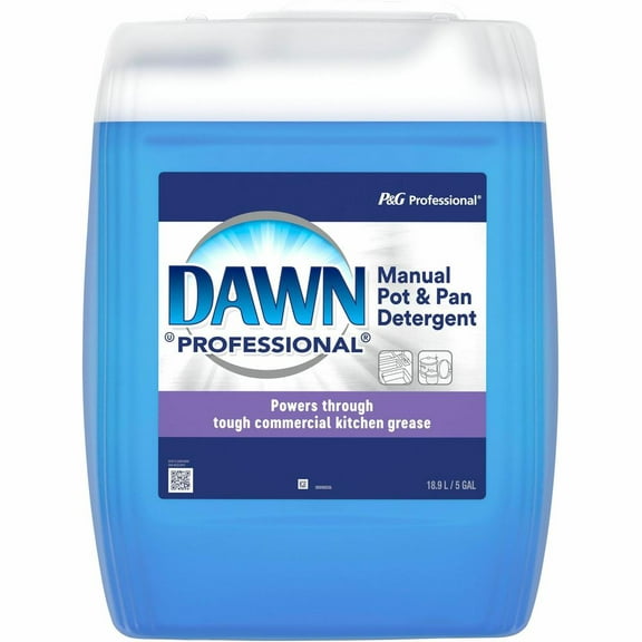Dawn Professional Manual Pot/Pan Dish Detergent, Original Scent, Five Gallon Cube
