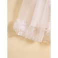 thumbnail image 6 of JYYYBF Little Girl's Cami Tulle Dress Square Neck Sleeveless 3D Flower Leaf Embroidery Princess Dress Infant Toddler Summer Clothes, 6 of 6