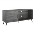 thumbnail image 4 of 52" Mid Century Modern Wood TV Stand - Slate Gray, 4 of 7