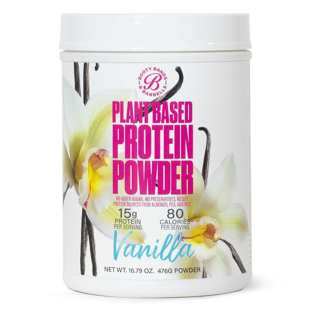 PlantBased Protein Powder for Women, Vanilla, 16.79 oz Delicious, NonDairy, NonBloating