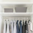 thumbnail image 7 of Shelf Dividers, 12 Pack Metal Closets Shelves Organizer, White, 7 of 7