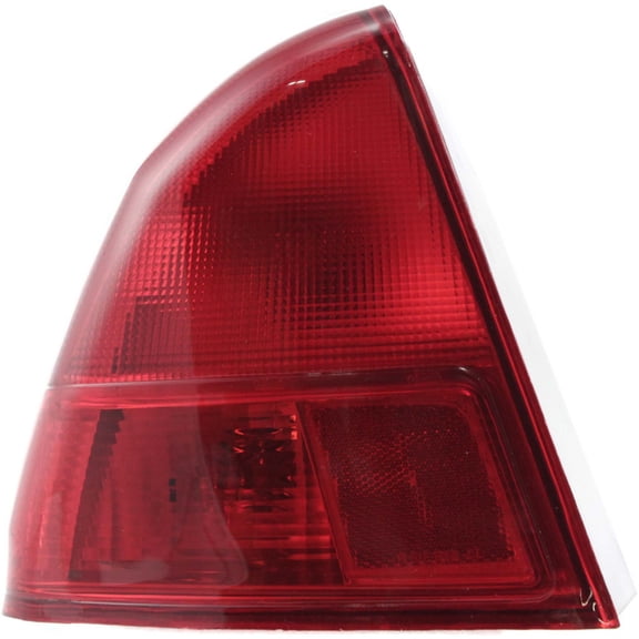 For Honda Civic 2001 2002 Tail Light Assembly Driver Side | Outer | Sedan | Combo Light | Replacement For HO2800133 | 33551S5DA01, 762405601960