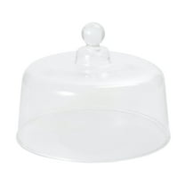 Gymnture Cabilock Glass Cake Cover 15x15cm Dessert Display Dome
