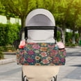 thumbnail image 5 of DIXRUYEE Stroller Organizer Garden Medley Printed, 5 of 7