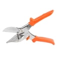thumbnail image 1 of M Buder Tijeras de Ángulo 45-135 Grados Cortador de Tubos de PVC de Acero 45# Portátil Cizalla Multifuncional de Borde Fino para Madera y Plástico Herramienta de Corte Naranja (22 cm / 8.66 inches), 1 of 11