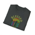 thumbnail image 4 of Blessed City Inspirational Short-Sleeve Unisex T-Shirt Neon Green, 4 of 4