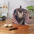 thumbnail image 4 of HELLHERO Cat Teapot Protective Polyester Canvas Keep Warm Keep Warm, Thanksgiving, 4 of 8
